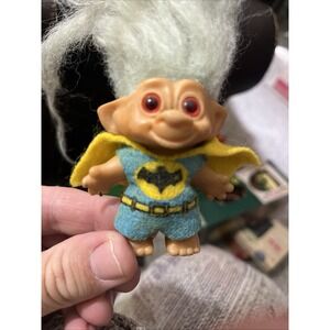1966 - Vintage "BATMAN Troll" Doll. W/original cape -